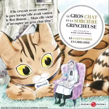 Le Gros Chat et la Sorcière grincheuse : la rencontre des chats et de l'isekai !